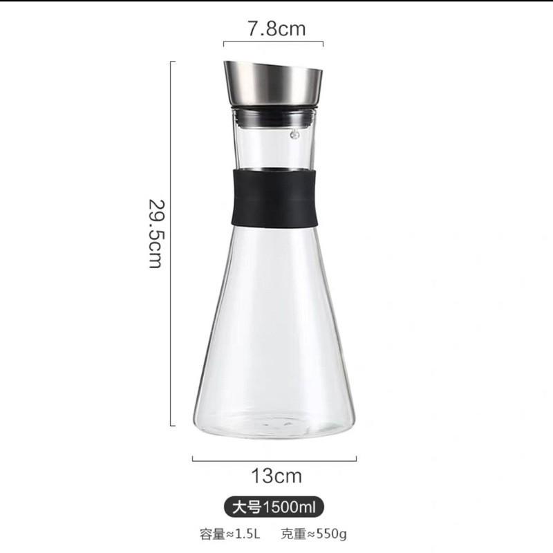 Non-leaking cold water bottle, cold water cup, explosion-proof cold water bottle 1.5L
Non-leaking cold water bottle, cold water cup, explosion-proof cold water bottle 1.5L