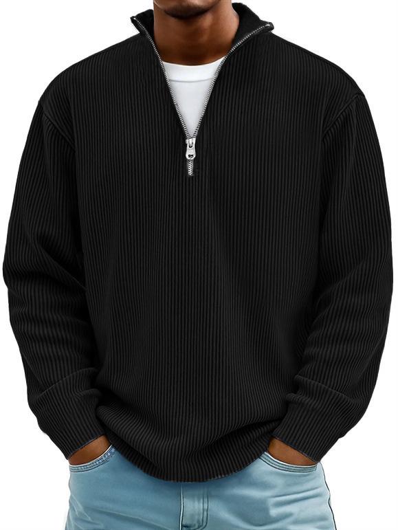 2025 Autumn/Winter Men s Corduroy Stand-up Collar Zipper Polo Shirt Hoodie XL чорний
2025 Autumn/Winter Men s Corduroy Stand-up Collar Zipper Polo Shirt Hoodie XL чорний