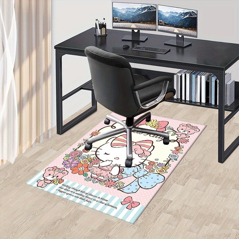 Office Rug Hello Kitty, Flowers Anti-Slip Rug, Machine Washable for Living Room, Bedroom, Office, Multiple Sizes, Bedroom Mat, Decorative Mat, Durable 60cm by 90cm
Office Rug Hello Kitty, Flowers Anti-Slip Rug, Machine Washable for Living Room, Bedroom, Office, Multiple Sizes, Bedroom Mat, Decorative Mat, Durable 60cm by 90cm