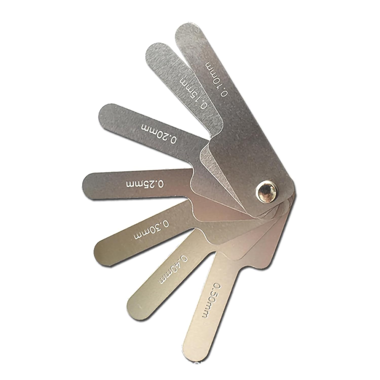 Dental Feeler Gauge, 7 Blades Stainless Steel Feeler Gauge Leaf Gauge Blades Feeler Gauges Metric Tooth Measuring Tool
Dental Feeler Gauge, 7 Blades Stainless Steel Feeler Gauge Leaf Gauge Blades Feeler Gauges Metric Tooth Measuring Tool