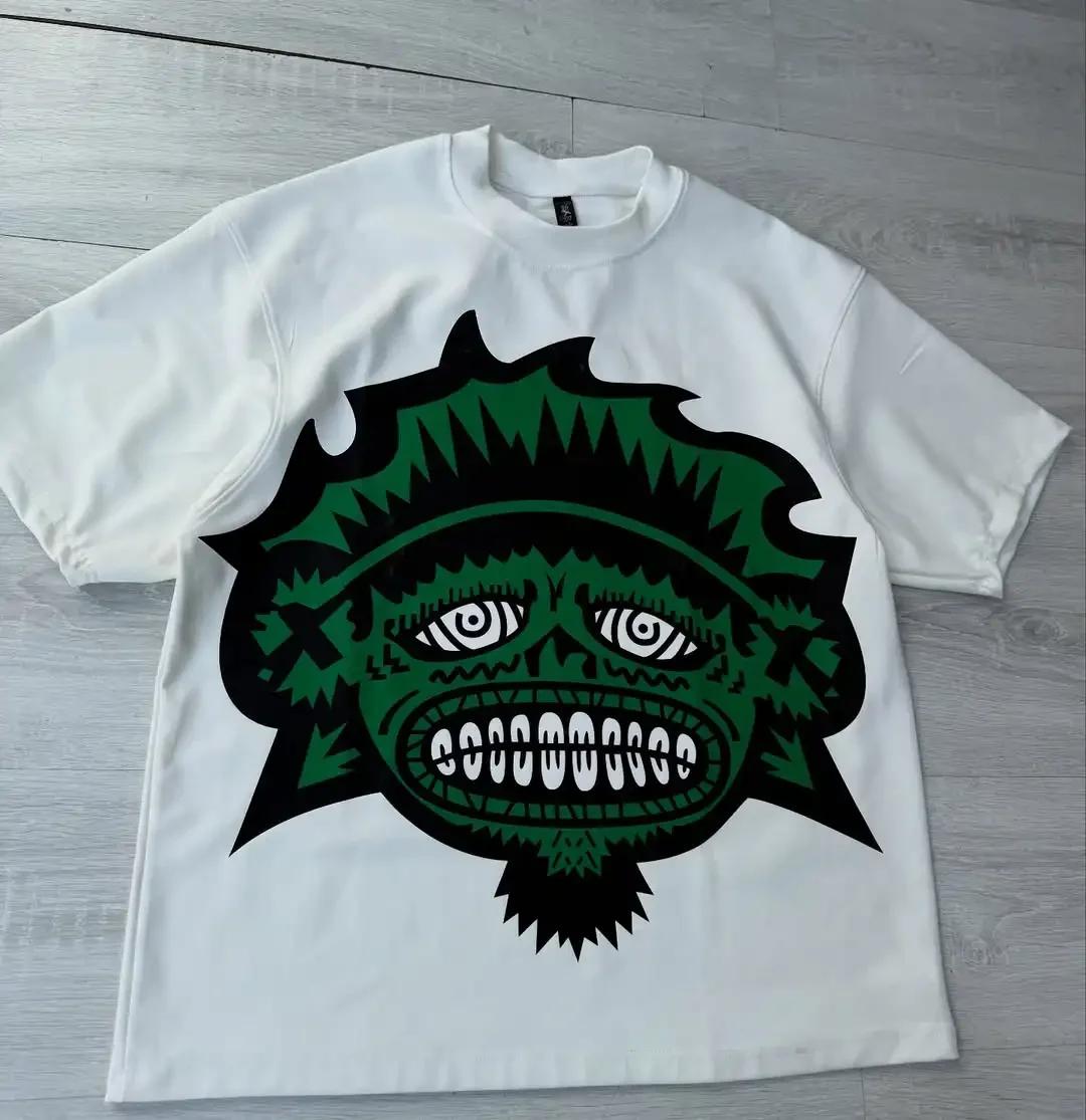 Harajuku Streetwear Men and Women Short Y2K Sleeved Fashion New Cartoon Print Design Shirt Retro Hip-hop Trend Oversized T-shirt 4XL
Harajuku Streetwear Men and Women Short Y2K Sleeved Fashion New Cartoon Print Design Shirt Retro Hip-hop Trend Oversized T-shirt 4XL