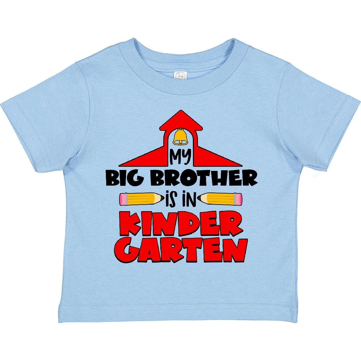 Inktastic My Big Brother Is In Kindergarten School House With Toddler kids boys T-Shirt 160
Inktastic My Big Brother Is In Kindergarten School House With Toddler kids boys T-Shirt 160