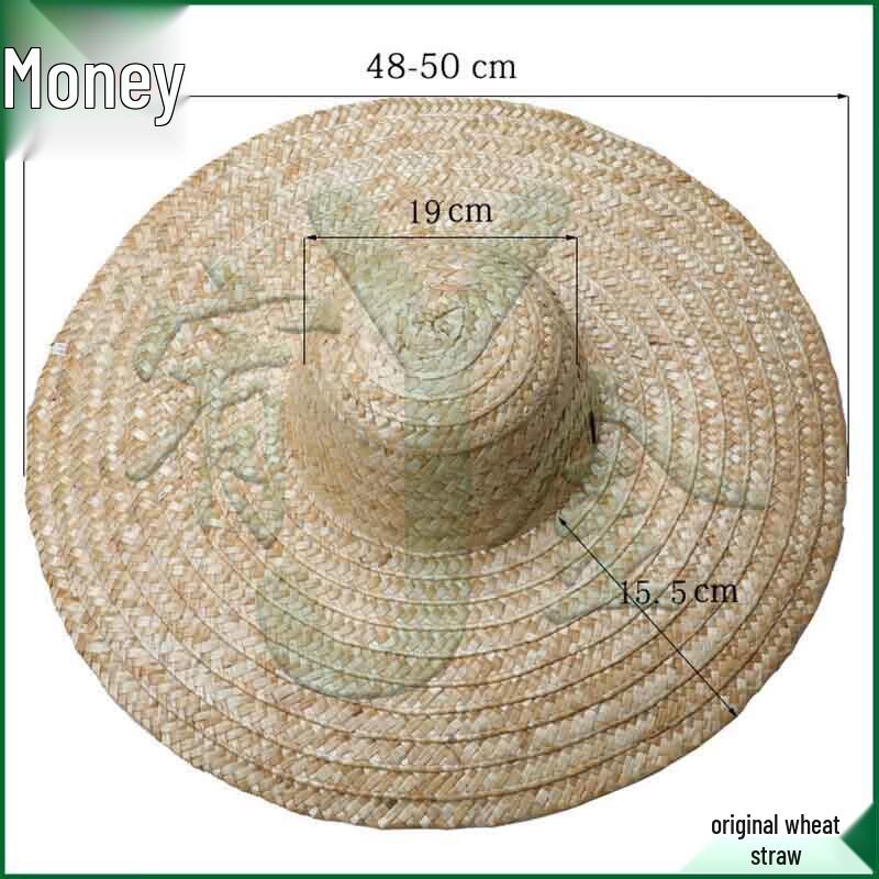 Farmer s Straw Sun Hat with Chin Strap
Farmer s Straw Sun Hat with Chin Strap