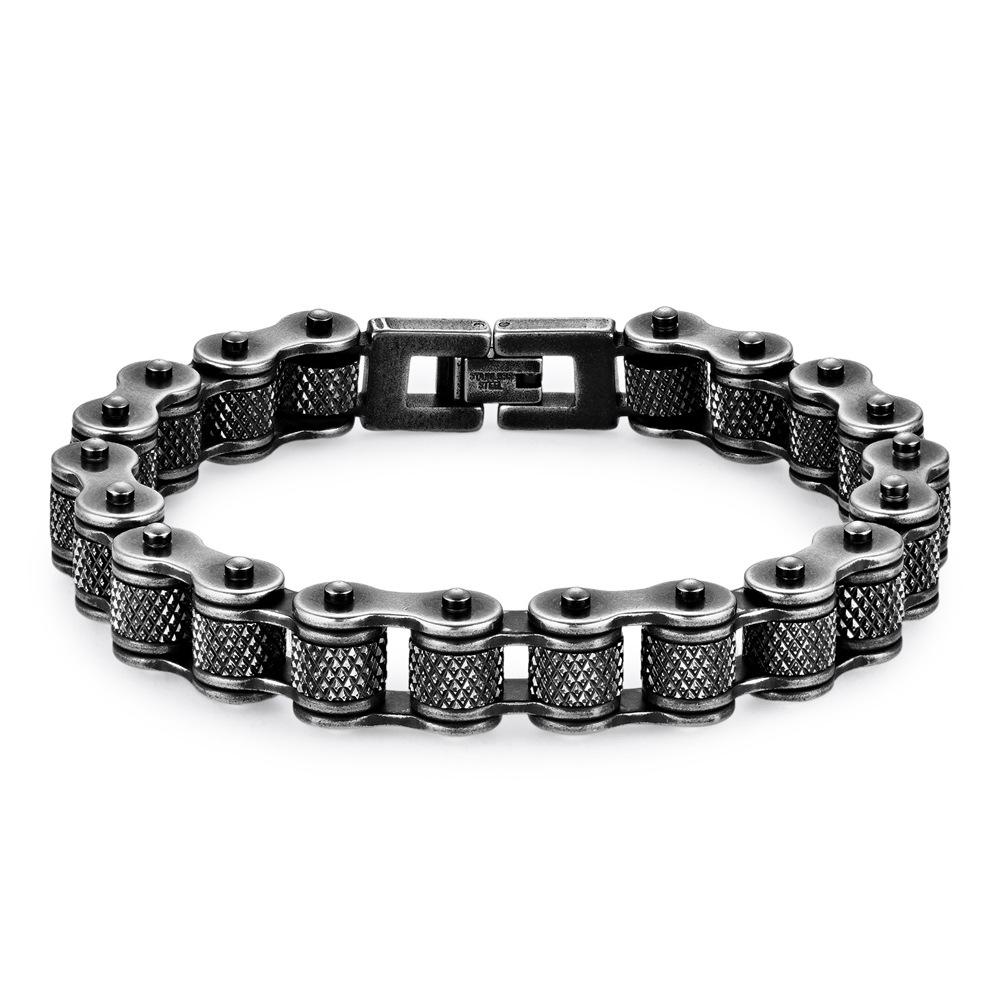 Titanium Steel Men s Biker Chain Bicycle Bracelet Hip Hop Accessory 23cm
Titanium Steel Men s Biker Chain Bicycle Bracelet Hip Hop Accessory 23cm