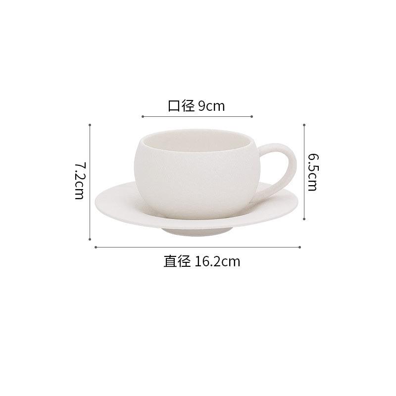 Exquisite Retro Coffee Cup Saucer Burnt Stone Pattern Ceramic black Mug Afternoon Tea Cup Water Cups Gift Cup Kitchen Dining 280ML білий
Exquisite Retro Coffee Cup Saucer Burnt Stone Pattern Ceramic black Mug Afternoon Tea Cup Water Cups Gift Cup Kitchen Dining 280ML білий