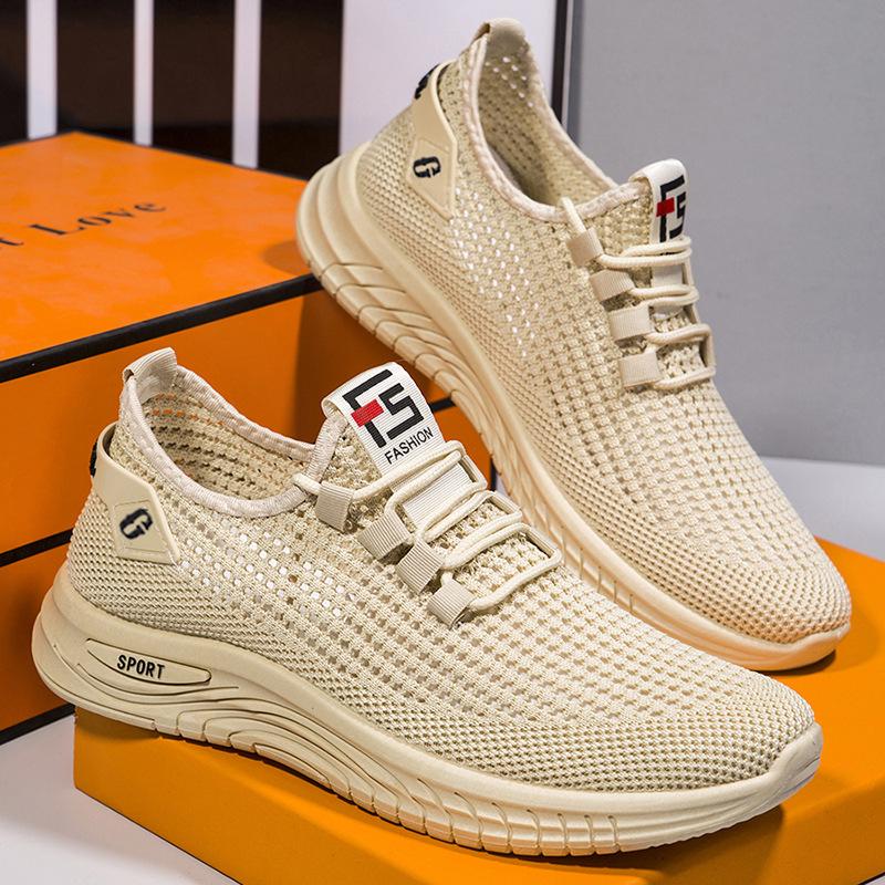 New Spring and Summer Breathable Comfortable Mesh Shoes Lace-up Thick-soled Casual Shoes for Men s Fashionable and Versatile Sports Shoes 39
New Spring and Summer Breathable Comfortable Mesh Shoes Lace-up Thick-soled Casual Shoes for Men s Fashionable and Versatile Sports Shoes 39