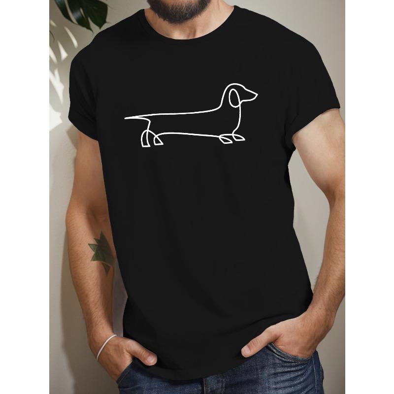Men s Dachshund Graphic Tee - Casual Short Sleeve, Breathable , Summer T-Shirt with Geometric Design 4XL чорний
Men s Dachshund Graphic Tee - Casual Short Sleeve, Breathable , Summer T-Shirt with Geometric Design 4XL чорний