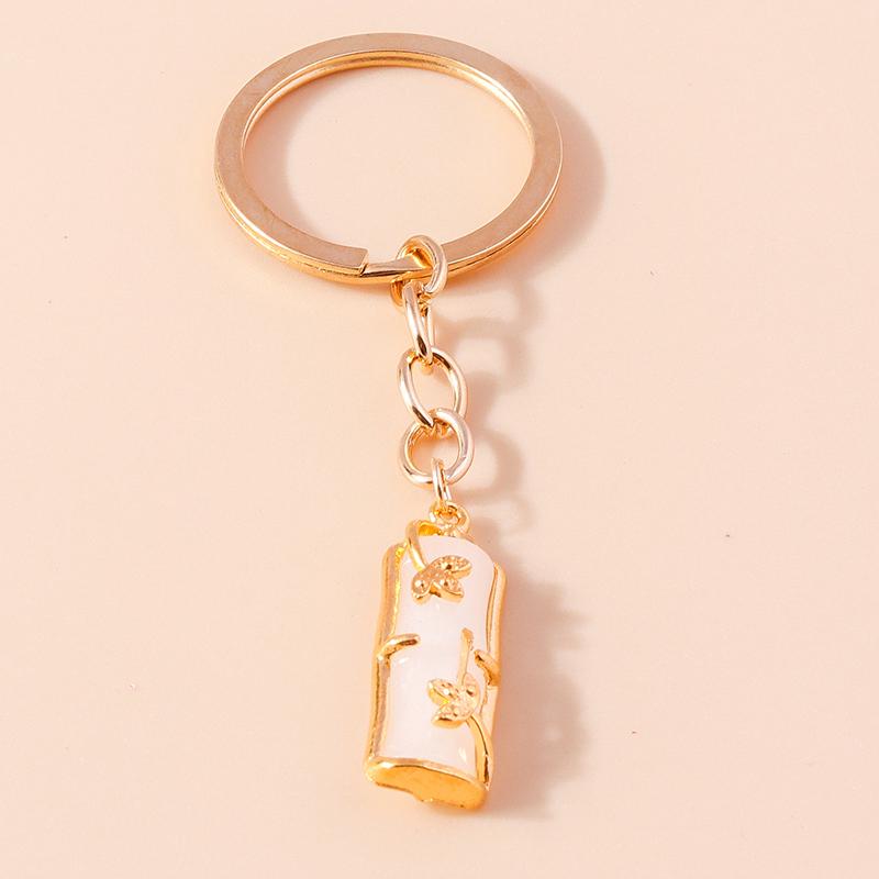 Elegant Gemstone Jade Bamboo Keychain Charms Enamel Lucky Cat Keyrings for Women Men Handbag Pendants DIY Jewelry Accessories
Elegant Gemstone Jade Bamboo Keychain Charms Enamel Lucky Cat Keyrings for Women Men Handbag Pendants DIY Jewelry Accessories