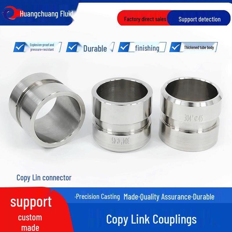 304 Stainless Steel Grooved Firefighting Coupling, Short Section 48.3 for Water Treatment DN20 27x3.5 L=40
304 Stainless Steel Grooved Firefighting Coupling, Short Section 48.3 for Water Treatment DN20 27x3.5 L=40