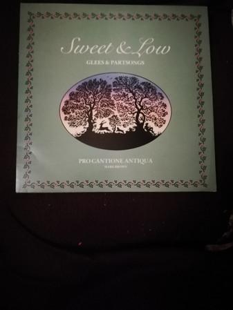 LP Record PRO CANTIONE ANTIQUA Sweet Low Glees Partsongs CFC145 CONIFER 1986 UK Classical Used
LP Record PRO CANTIONE ANTIQUA Sweet Low Glees Partsongs CFC145 CONIFER 1986 UK Classical Used
