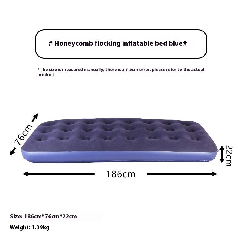 Надувной матрас Портативная палатка для кемпинга Спальный коврик Напольный магазин Плавающая кровать Бытовая надувная кровать с флокированным покрытием ПВХ Надувная кровать синий
Надувной матрас Портативная палатка для кемпинга Спальный коврик Напольный магазин Плавающая кровать Бытовая надувная кровать с флокированным покрытием ПВХ Надувная кровать синий