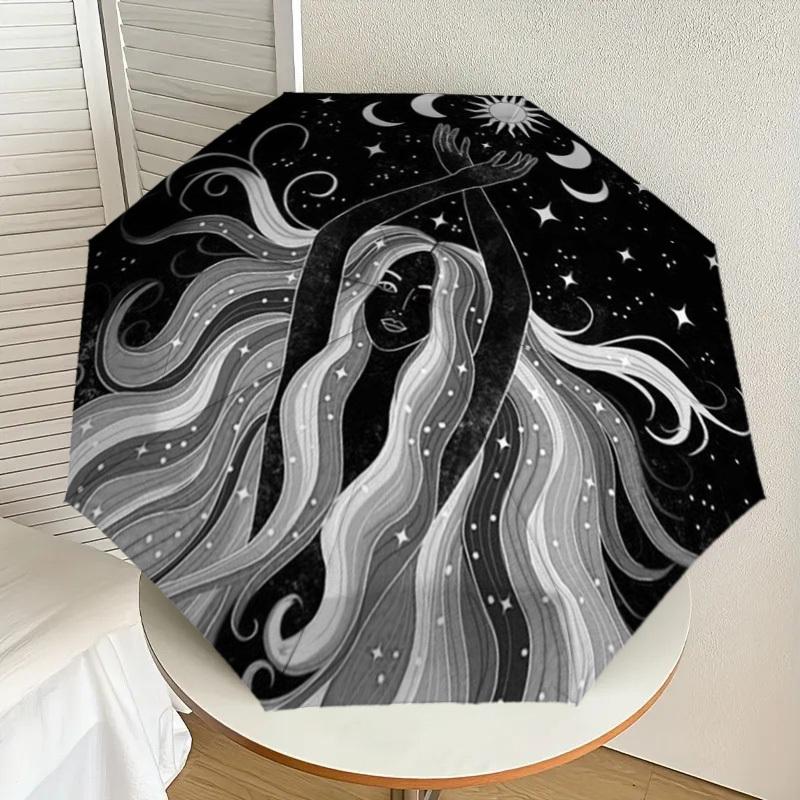 1pc Celestial Harmony Umbrella with Plastic Handle,Suitable for All Seasons Home Travel Outdoor UmbrellaDD979
1pc Celestial Harmony Umbrella with Plastic Handle,Suitable for All Seasons Home Travel Outdoor UmbrellaDD979