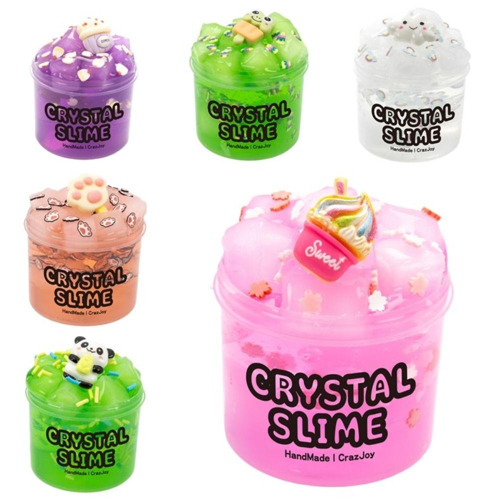Cat Claws Crystal Slime Super Soft Crunchy Slime Glimmer Clear Slime для дівчаток і хлопчиків 70ml-Purple cake
Cat Claws Crystal Slime Super Soft Crunchy Slime Glimmer Clear Slime для дівчаток і хлопчиків 70ml-Purple cake