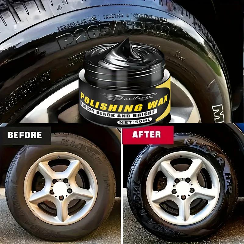 Good Tire blackening and brightening kit, tire and wheel hub polishing paste, multi-functional plastic retreading paste, suitabl 50 ML
Good Tire blackening and brightening kit, tire and wheel hub polishing paste, multi-functional plastic retreading paste, suitabl 50 ML