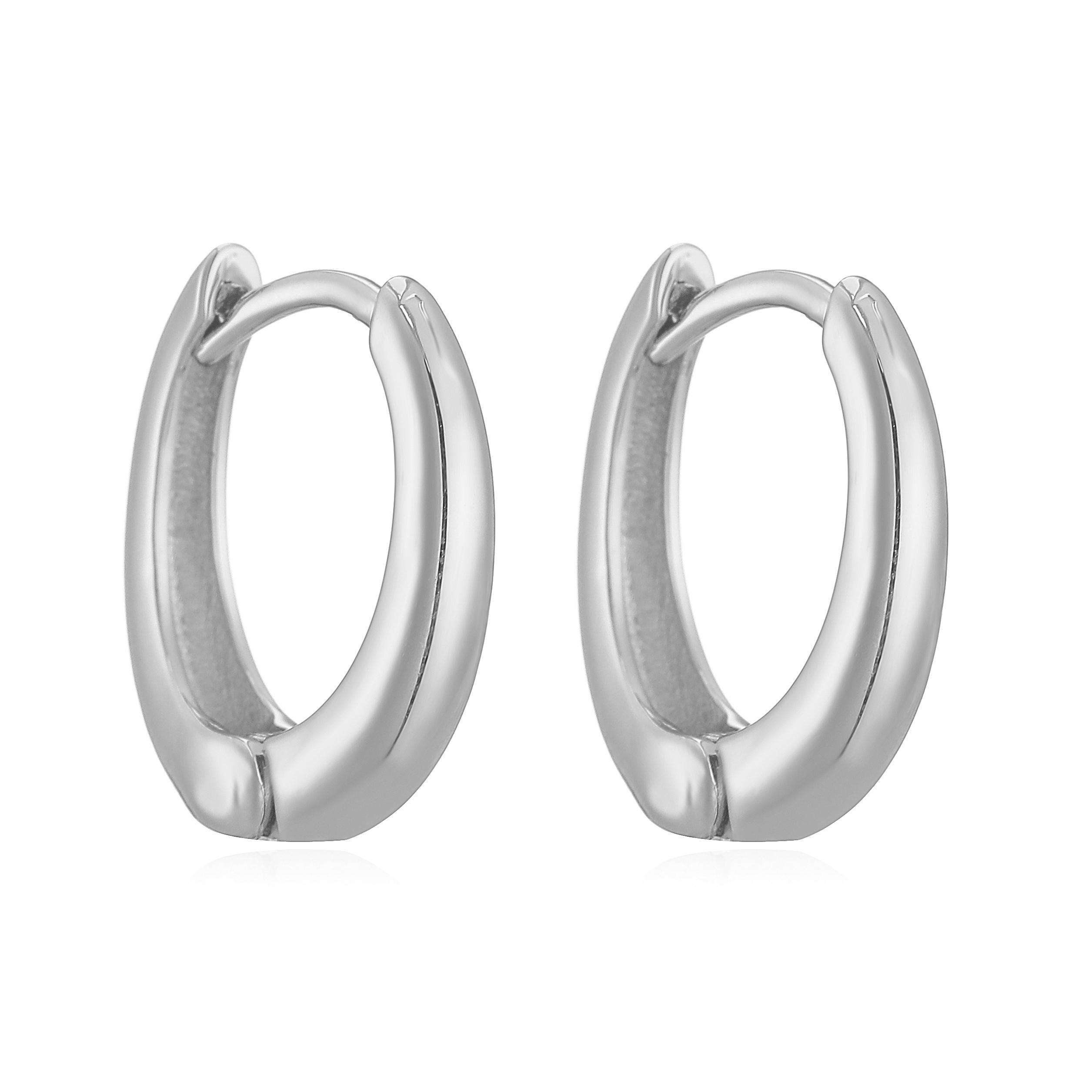 HECHENG,Chic Glossy Gold Plated Copper Crystal Oval Huggie Hoop Earrings for Women Urban Modern Female Ear Hoops Zircon Other
HECHENG,Chic Glossy Gold Plated Copper Crystal Oval Huggie Hoop Earrings for Women Urban Modern Female Ear Hoops Zircon Other