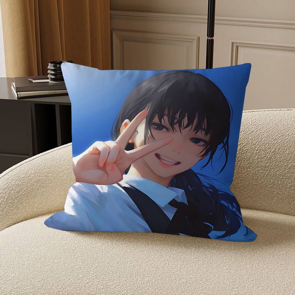 Chainsaw-Man Mitaka Asa Pillow Anime Pillow Sofa Bed Head Pillow Cover Cushion Cover 45x45 cm Fashion 12x12Inch
Chainsaw-Man Mitaka Asa Pillow Anime Pillow Sofa Bed Head Pillow Cover Cushion Cover 45x45 cm Fashion 12x12Inch