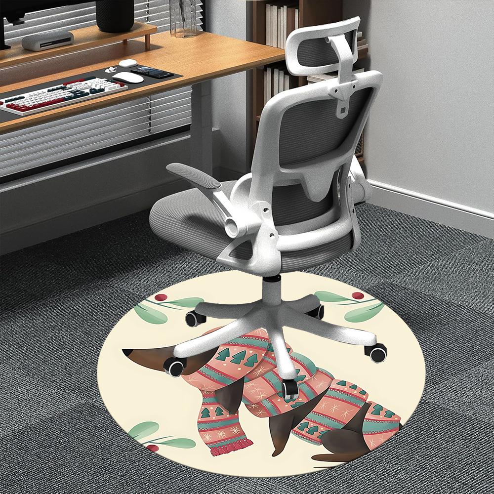 1pc Winter Festive Dachshund Office Round Area Rug, Indoor Mat Suitable ForOffice, Under Office Chairs Bedroom Living Room Home Decor, Room Deco u53 80cm by 80cm
1pc Winter Festive Dachshund Office Round Area Rug, Indoor Mat Suitable ForOffice, Under Office Chairs Bedroom Living Room Home Decor, Room Deco u53 80cm by 80cm