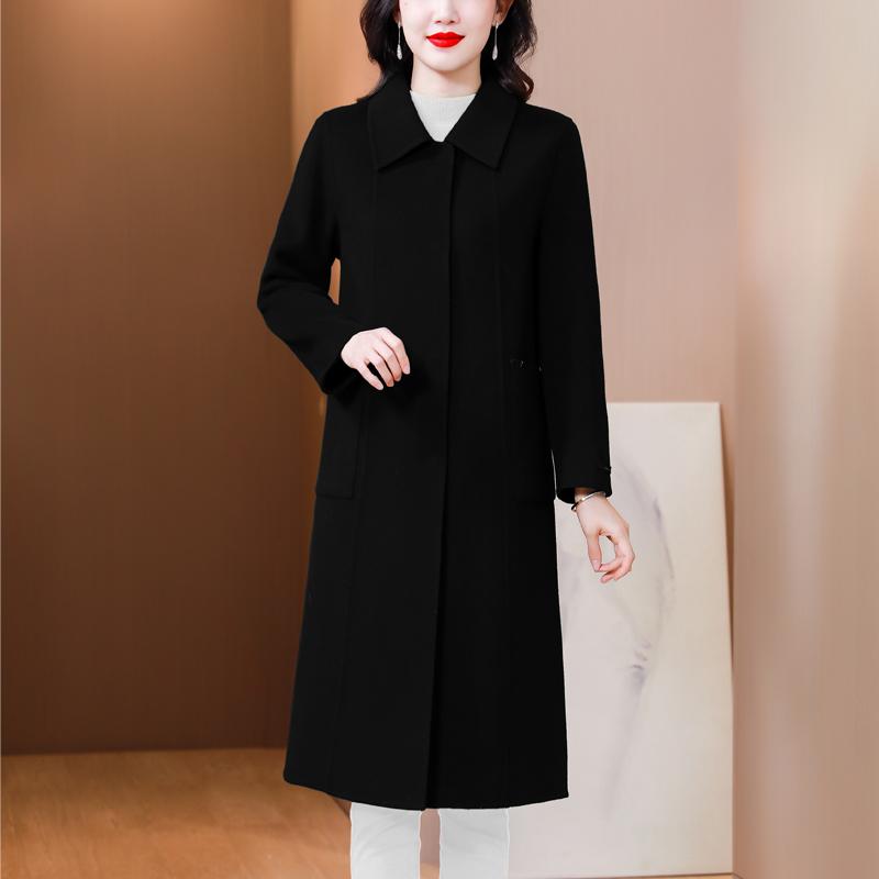 Элегантное шерстяное пальто больших размеров для женщин, модная и стройнящая длинная куртка с высоким качеством 5XL
Элегантное шерстяное пальто больших размеров для женщин, модная и стройнящая длинная куртка с высоким качеством 5XL