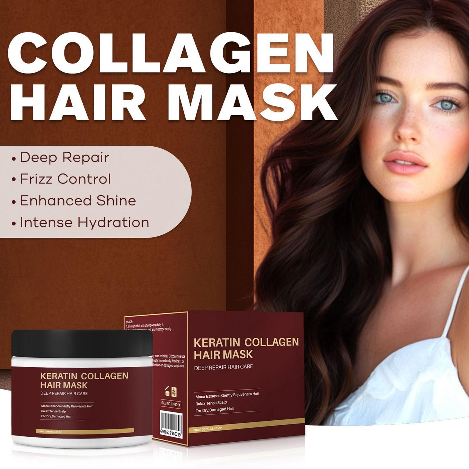 Collagen Hair Mask Nourishes And Smoothes Hair. Moisturizes And Nourishes, Improves Dryness And Makes Hair Smooth. червоний
Collagen Hair Mask Nourishes And Smoothes Hair. Moisturizes And Nourishes, Improves Dryness And Makes Hair Smooth. червоний