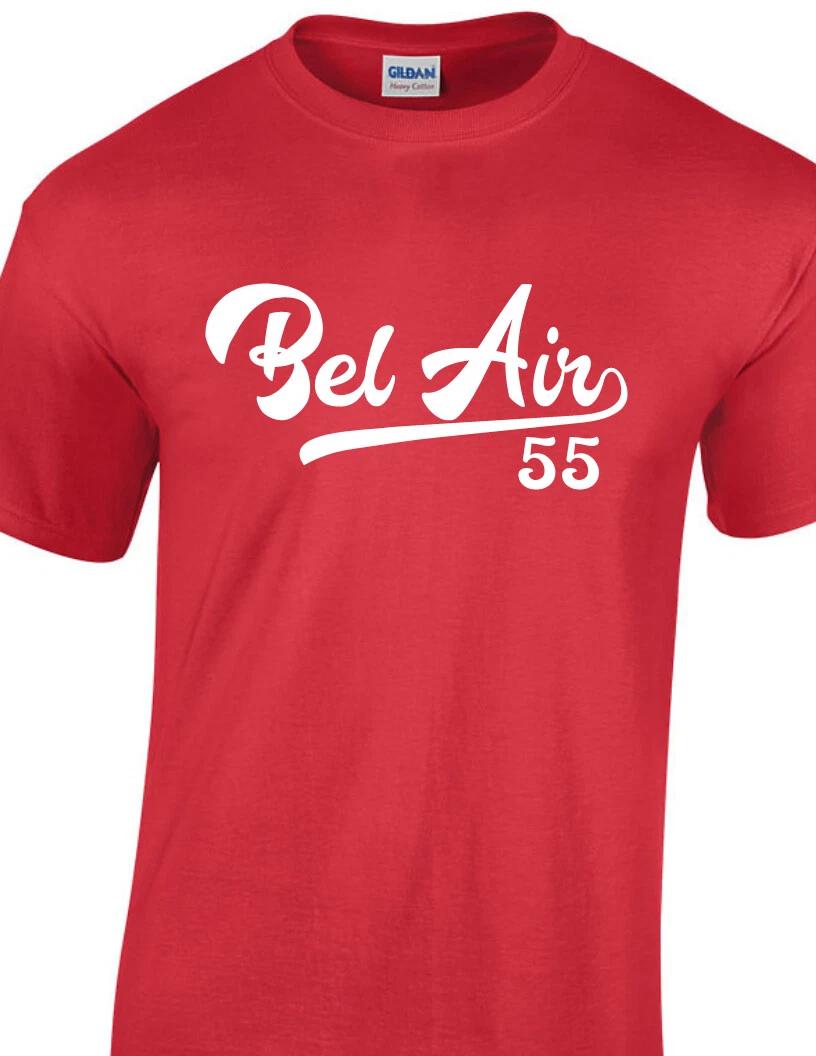 Bel Air 55 Tail Script T-Shirt 1955 American Lowrider Car Tee All Colors 3XL
Bel Air 55 Tail Script T-Shirt 1955 American Lowrider Car Tee All Colors 3XL