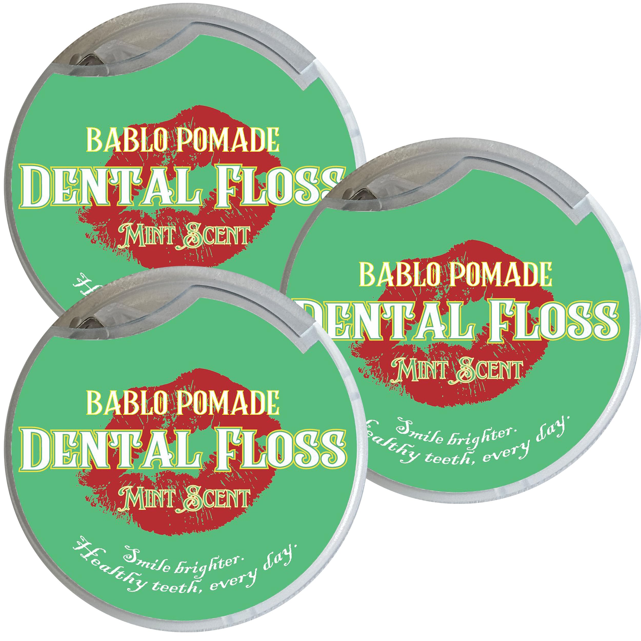 BABLO POMADE Dental Floss, Interdental Floss, Thread, Teeth, Interdental Floss, Dental, Toothbrush, Bad Breath Care, 3 Pieces
BABLO POMADE Dental Floss, Interdental Floss, Thread, Teeth, Interdental Floss, Dental, Toothbrush, Bad Breath Care, 3 Pieces