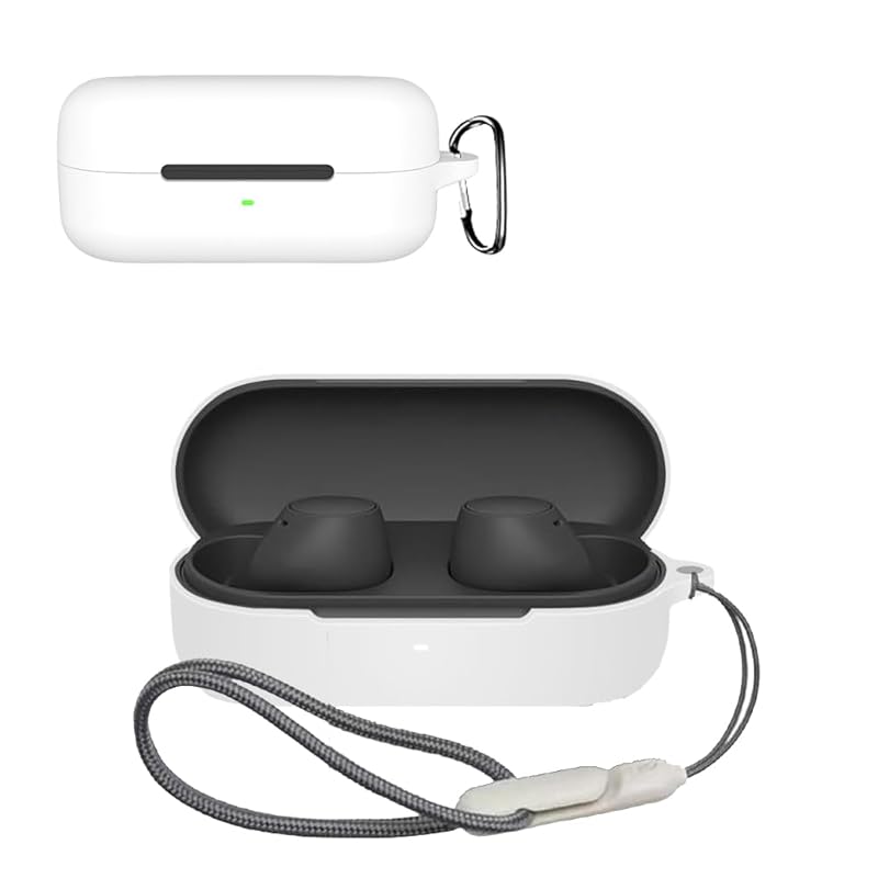 For Sony/Sony WF-C510 case Soft silica gel sports cool design shock absorption waterproof dustproof lightweight Equipped with a hook to prevent loss
For Sony/Sony WF-C510 case Soft silica gel sports cool design shock absorption waterproof dustproof lightweight Equipped with a hook to prevent loss