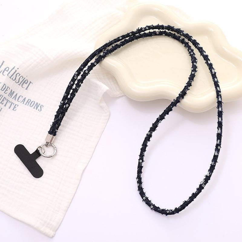 Длинный ремешок для мобильного телефона с клипсой, нательный ремешок для ношения через плечо, шнурок для подвешивания, уличный ремешок для телефона против потери, универсальный чехол для телефона