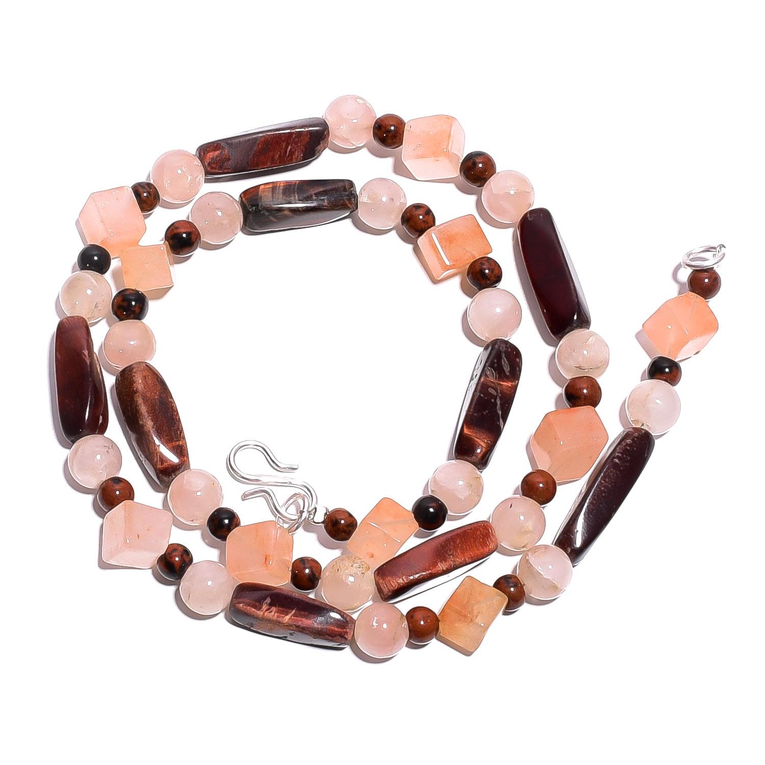 Натуральный Тигровый глаз Авантюрин Розовый кварц Драгоценный камень Бусы Ожерелье 17 UB-4803 UB-4803
Натуральный Тигровый глаз Авантюрин Розовый кварц Драгоценный камень Бусы Ожерелье 17 UB-4803 UB-4803