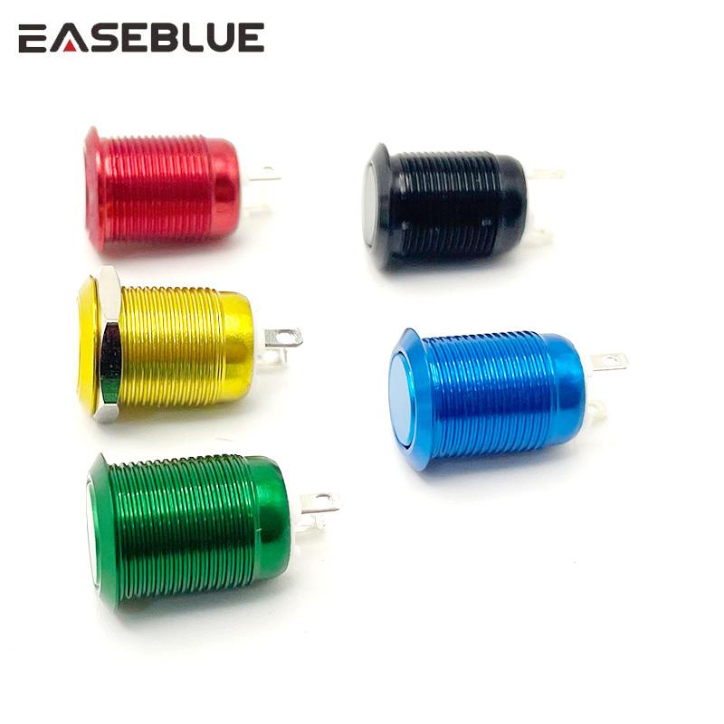12mm Mini Metal Push Button Oxidation Red Yellow Blue Green Black Momentary Self Reset /latching Switch 0.5A 2Pin 12mm Momentary
12mm Mini Metal Push Button Oxidation Red Yellow Blue Green Black Momentary Self Reset /latching Switch 0.5A 2Pin 12mm Momentary