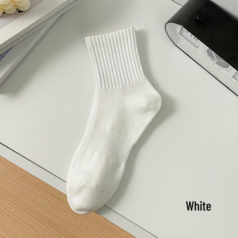 Японские мужские носки из гребенного хлопка в полоску - осенне-зимние дышащие впитывающие пот спортивные баскетбольные носки One Size (Fits US Size 7-10) чёрный
Японские мужские носки из гребенного хлопка в полоску - осенне-зимние дышащие впитывающие пот спортивные баскетбольные носки One Size (Fits US Size 7-10) чёрный