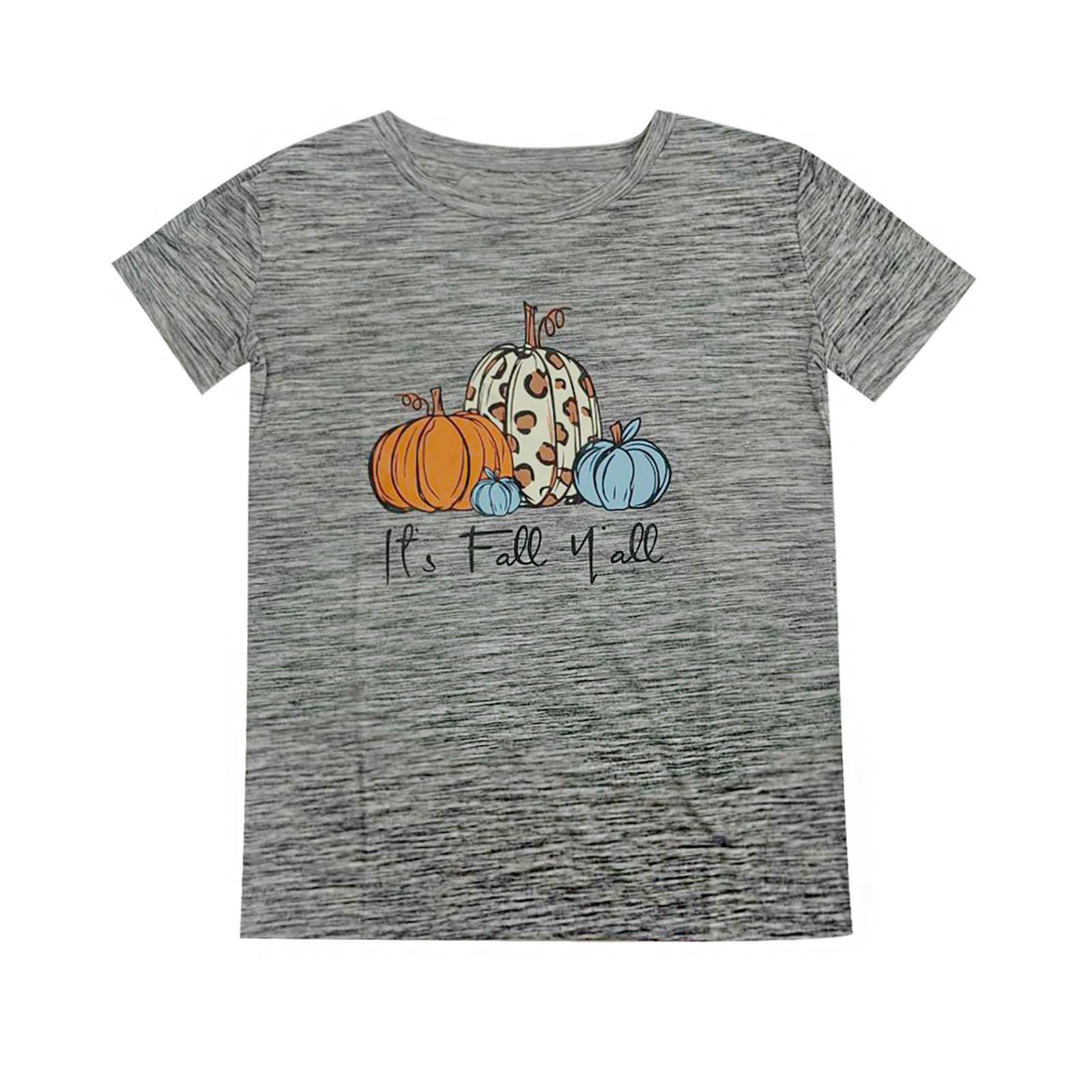 Women Fashion Casual Halloween O-neck Printed Short Sleeves Loose Shirt Top Is Fall L
Women Fashion Casual Halloween O-neck Printed Short Sleeves Loose Shirt Top Is Fall L