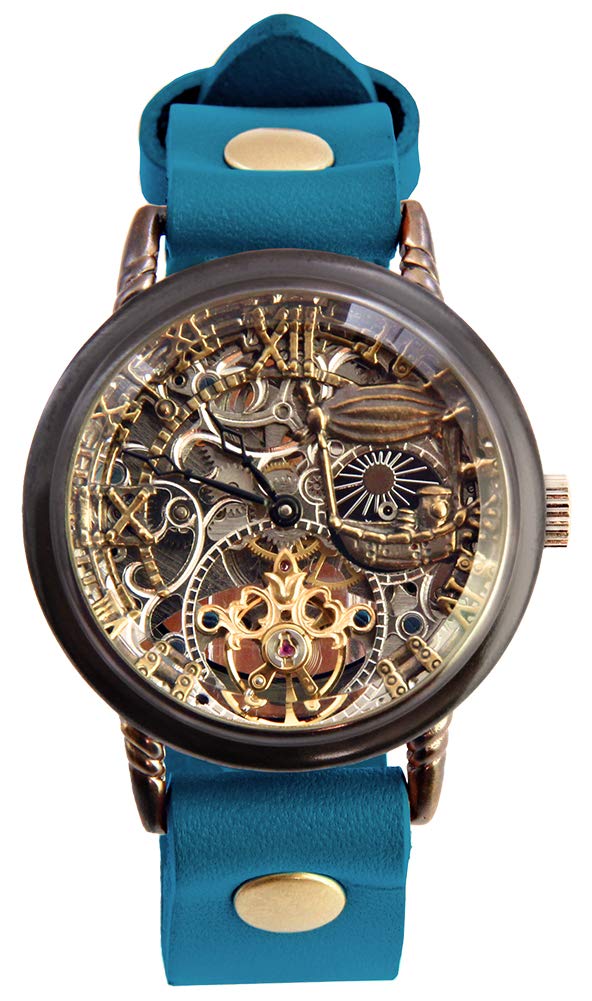 Moola Watch Rebic Manual Winding Made in Japan Skeleton RER-30B (L, Turquoise)
Moola Watch Rebic Manual Winding Made in Japan Skeleton RER-30B (L, Turquoise)