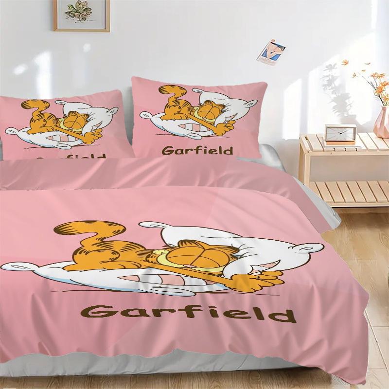 Garfield Bedding Set - 3 Piece Comforter Cover Gift for Bedroom,Includes No InsertB131 135x200cm
Garfield Bedding Set - 3 Piece Comforter Cover Gift for Bedroom,Includes No InsertB131 135x200cm