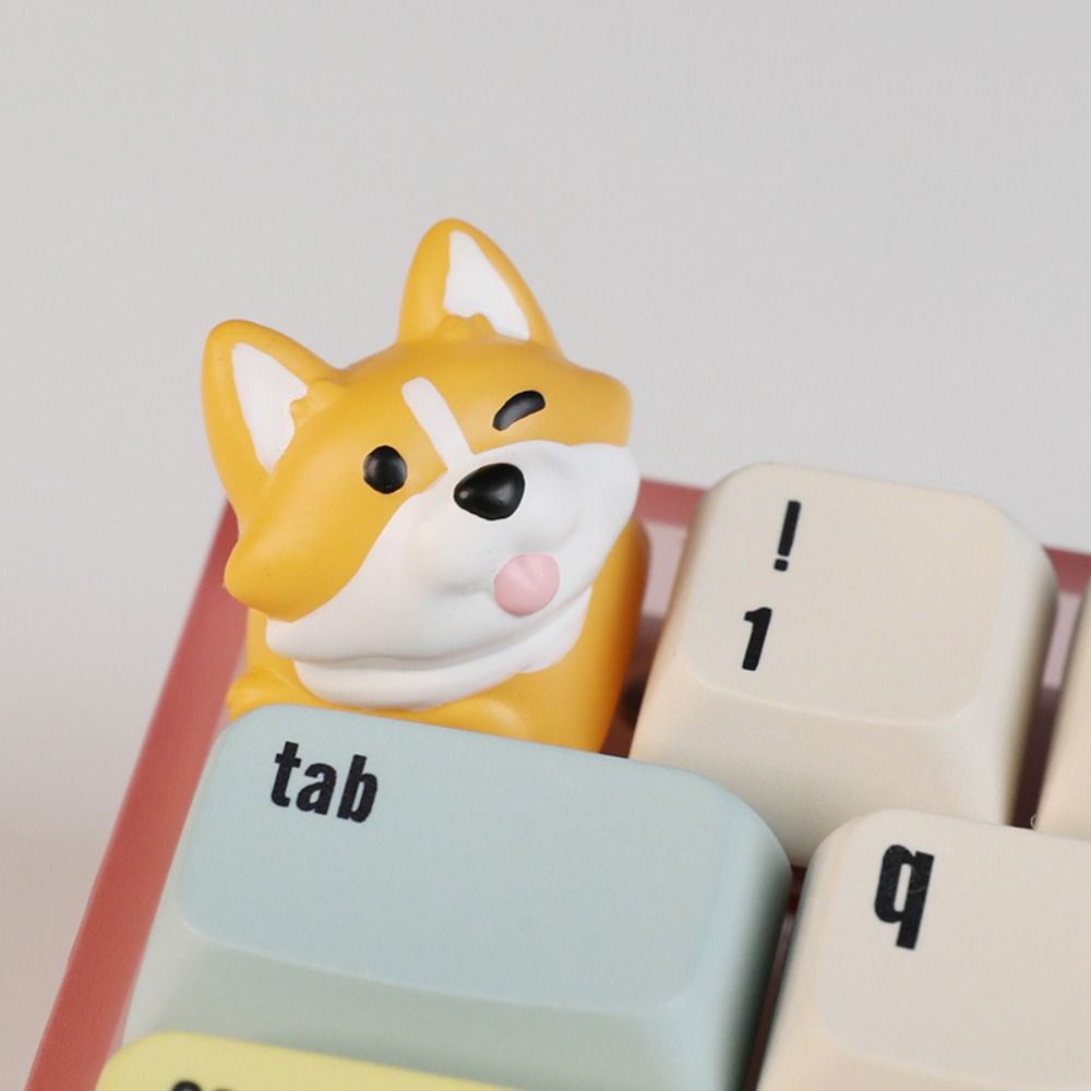 Little Key Crogi Butt Keyboard Cap Animal Mechanical Keyboard Keycap Cross Axis Corgi Head
Little Key Crogi Butt Keyboard Cap Animal Mechanical Keyboard Keycap Cross Axis Corgi Head