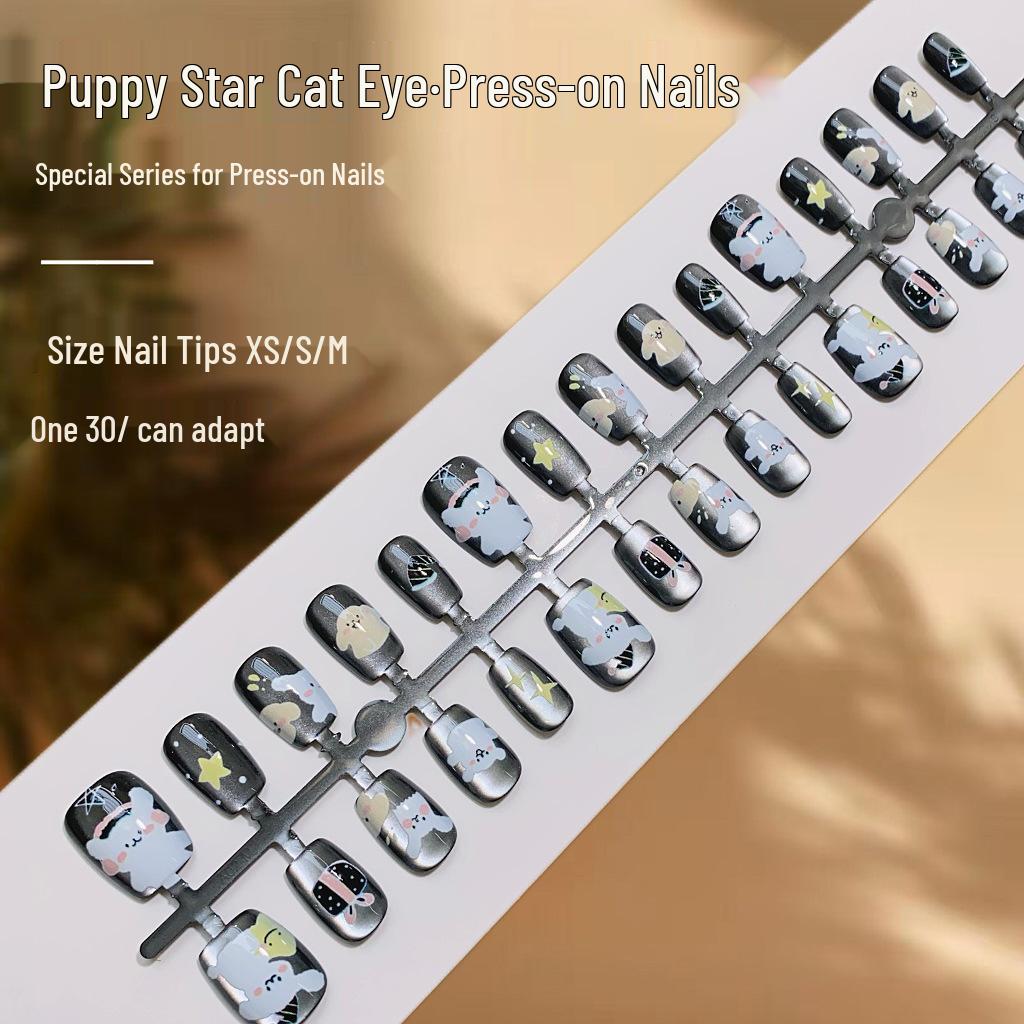 Cute Puppy & Cat Nail Art Stickers - Cartoon Star & Eye Design - Party-Ready Wearable Nails
Cute Puppy & Cat Nail Art Stickers - Cartoon Star & Eye Design - Party-Ready Wearable Nails