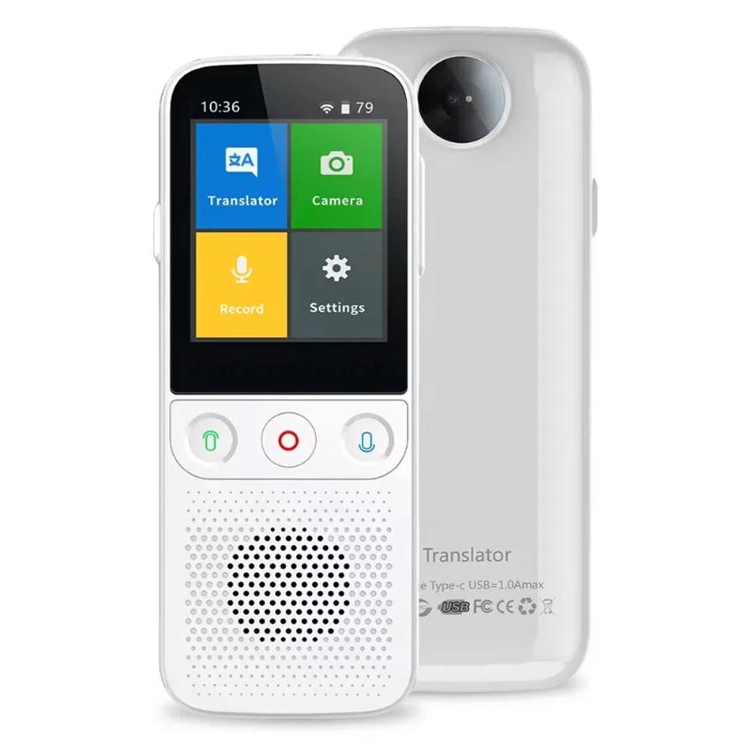Hot sell Smart Voice Translator T10 Pro 137 Real Time In Language Intelligent Translation Portable Translate Machine білий
Hot sell Smart Voice Translator T10 Pro 137 Real Time In Language Intelligent Translation Portable Translate Machine білий