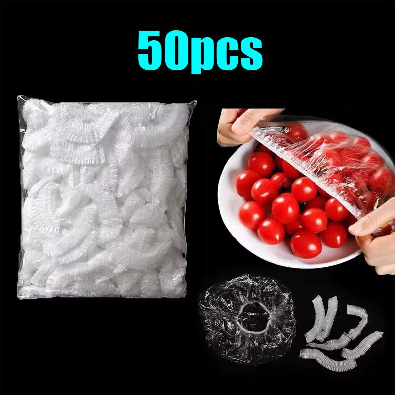 50/100/300/500pcs Disposable Plastic Packaging Durable Bowl With Elastic Food Cover Kitchen Fresh-Keeping Bag With Elastic Cover
50/100/300/500pcs Disposable Plastic Packaging Durable Bowl With Elastic Food Cover Kitchen Fresh-Keeping Bag With Elastic Cover
