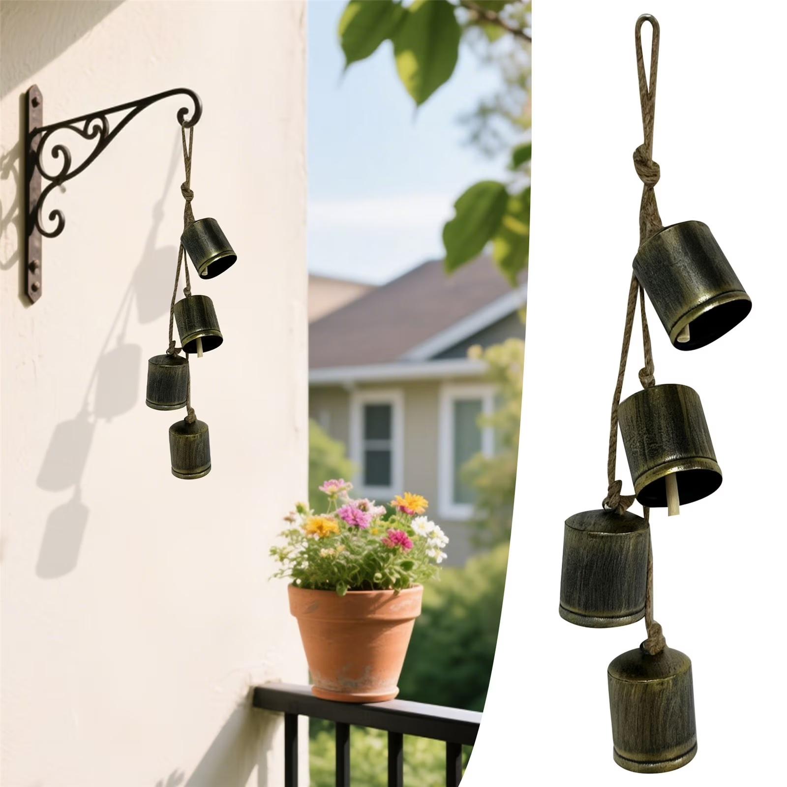 Brass Bells Hanging Tibetan Cow Bells Handmade With 4 Bells Jute Rope For Trending Christmas Decor One Size
Brass Bells Hanging Tibetan Cow Bells Handmade With 4 Bells Jute Rope For Trending Christmas Decor One Size