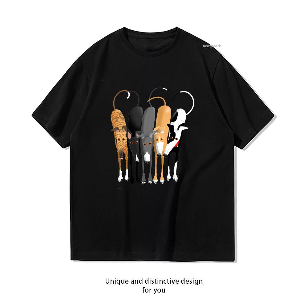 Funny Dogs Tails Up TShirt Women Unisex Casual Cotton Graphic T Shirts Creative Streetwear Classic Aesthetic Shortsleev S
Funny Dogs Tails Up TShirt Women Unisex Casual Cotton Graphic T Shirts Creative Streetwear Classic Aesthetic Shortsleev S