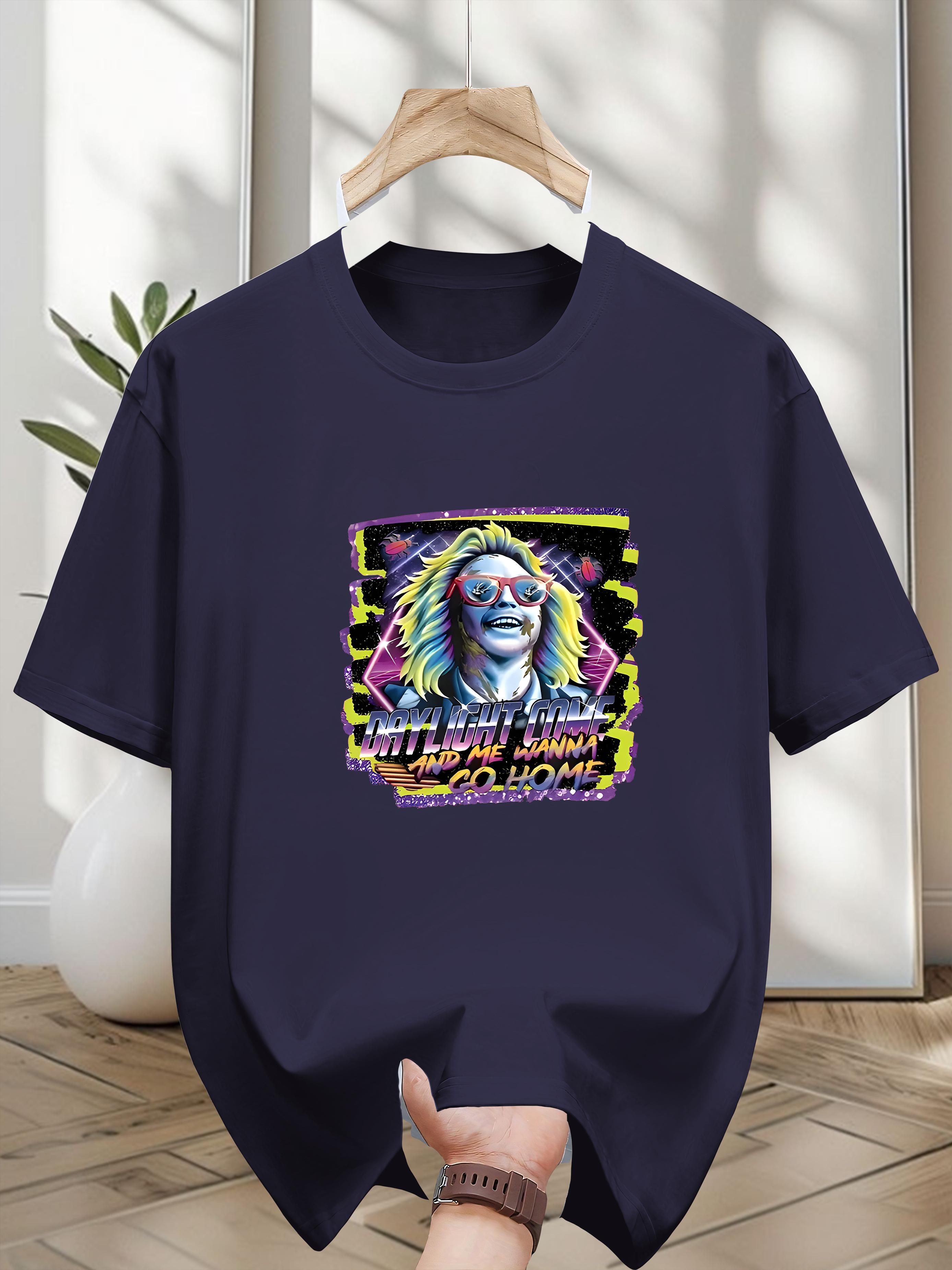 Niuwang Selection 200g 100% Cotton Short Sleeve T-shirt - Black Casual Graphic Tee with Neon Geometric Print S
Niuwang Selection 200g 100% Cotton Short Sleeve T-shirt - Black Casual Graphic Tee with Neon Geometric Print S