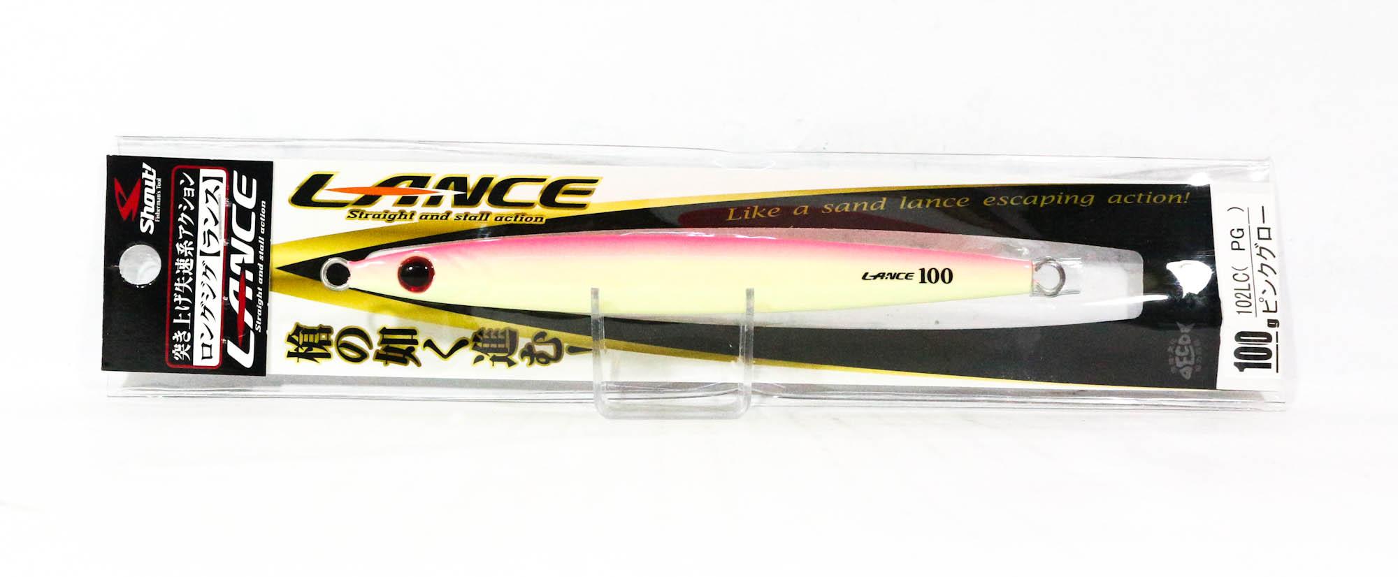 Shout 102-LC Metal Jig Lance Slow Fall Long 100 грамм PG (7925) 
Shout 102-LC Metal Jig Lance Slow Fall Long 100 грамм PG (7925)