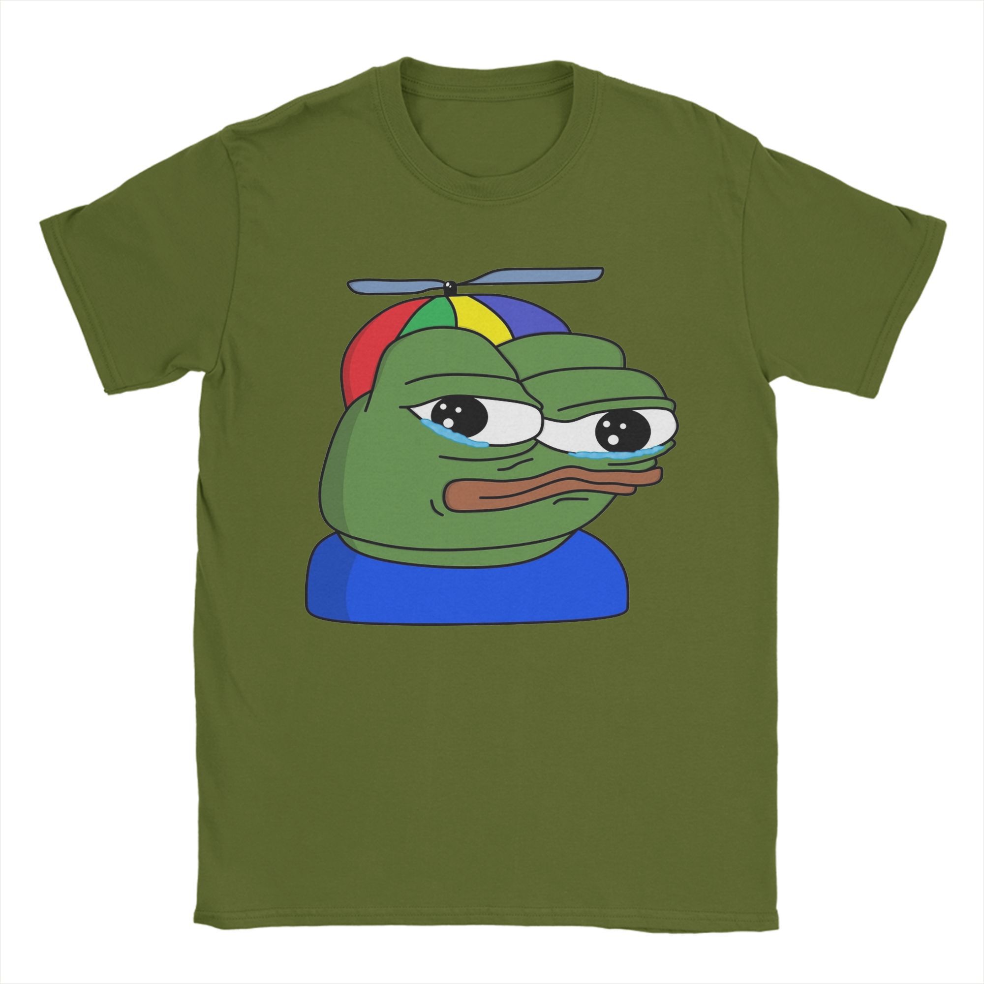 Men T-Shirt P-Pepe Frog Amazing 100% Cotton Tees Short Sleeve T Shirts Round Collar Clothing Graphic 4XL
Men T-Shirt P-Pepe Frog Amazing 100% Cotton Tees Short Sleeve T Shirts Round Collar Clothing Graphic 4XL