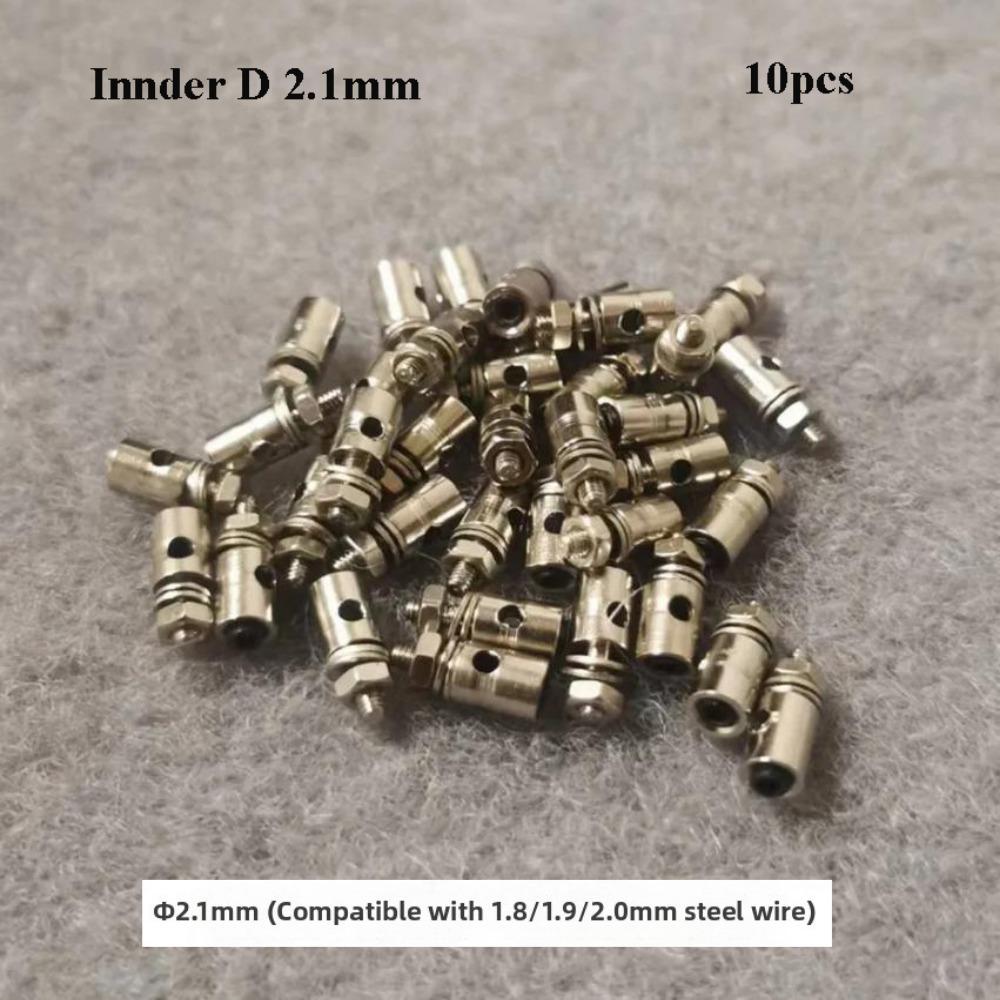 10pcs D1.2/1.8/2.1mm Linkage Stoppers Metal RC Model Airplane Parts Aircraft Metal Rapid Adjuster 2.1mm 10pcs
10pcs D1.2/1.8/2.1mm Linkage Stoppers Metal RC Model Airplane Parts Aircraft Metal Rapid Adjuster 2.1mm 10pcs