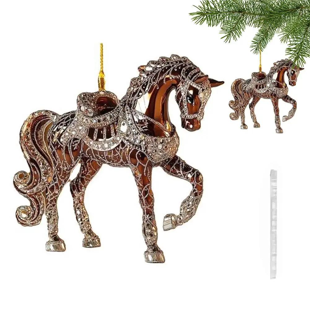 Christmas Horse Pendant 2D Flat Acrylic Fashion Funny Mirror Rearview Hanging Xmas Tree Car Gift Cute Party Home Decor Orna X0J3
Christmas Horse Pendant 2D Flat Acrylic Fashion Funny Mirror Rearview Hanging Xmas Tree Car Gift Cute Party Home Decor Orna X0J3