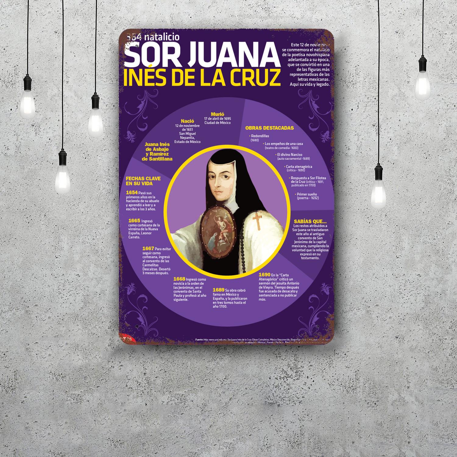 sor juana ines de la cruz Metal Signs wall decor Vintage Tin Signs Captain Metal Poster Decor for Bar Pub Club Wall Decoration 20x30cm(7.8x11.8inch)
sor juana ines de la cruz Metal Signs wall decor Vintage Tin Signs Captain Metal Poster Decor for Bar Pub Club Wall Decoration 20x30cm(7.8x11.8inch)