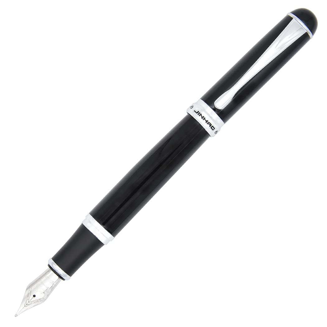 Перьевая ручка Jinhao 750 Black Bright Advanced Executive с серебряным Gullor чёрный
Перьевая ручка Jinhao 750 Black Bright Advanced Executive с серебряным Gullor чёрный