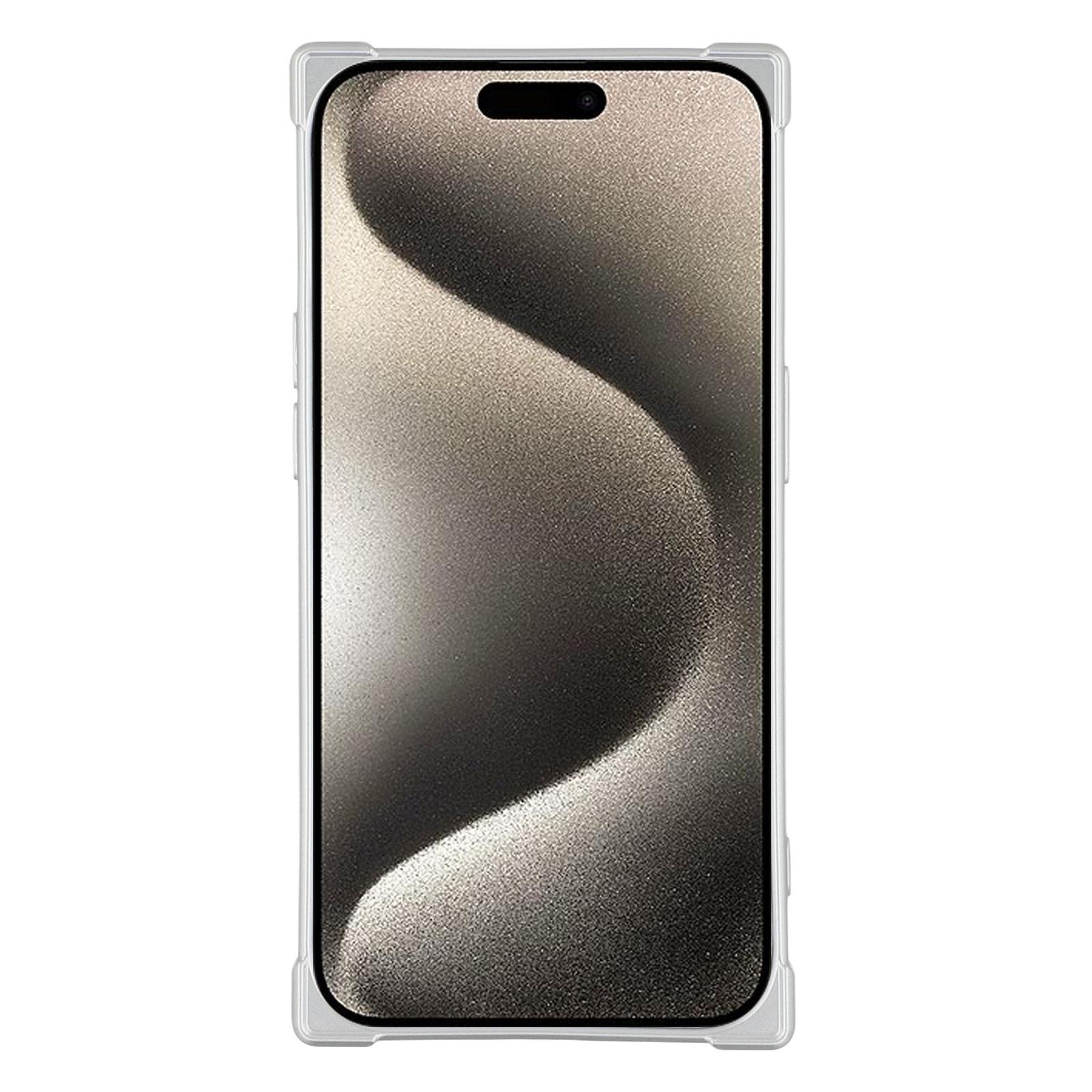 For iPhone 14 Pro Case Compatible with MagSafe Straight Edge TPU Phone Cover with Camera Lens Protector Beige
For iPhone 14 Pro Case Compatible with MagSafe Straight Edge TPU Phone Cover with Camera Lens Protector Beige