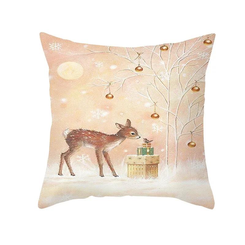 Christmas Winter Animals Snowman Printed Soft Square Pillowslip Polyester Cushion Cover Pillowcase Living Room Home Decor,(2) 66x66cm
Christmas Winter Animals Snowman Printed Soft Square Pillowslip Polyester Cushion Cover Pillowcase Living Room Home Decor,(2) 66x66cm