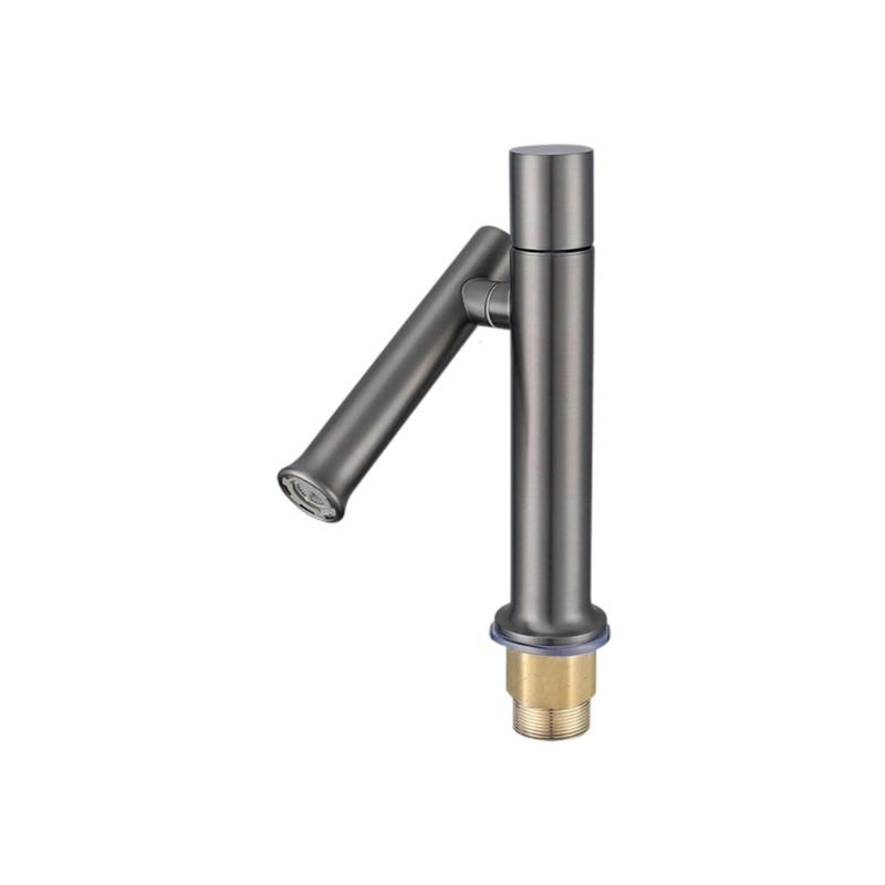 360 Degree Rotating Steel Faucet For Bathroom Sink With Nozzle And 304 Construction
360 Degree Rotating Steel Faucet For Bathroom Sink With Nozzle And 304 Construction