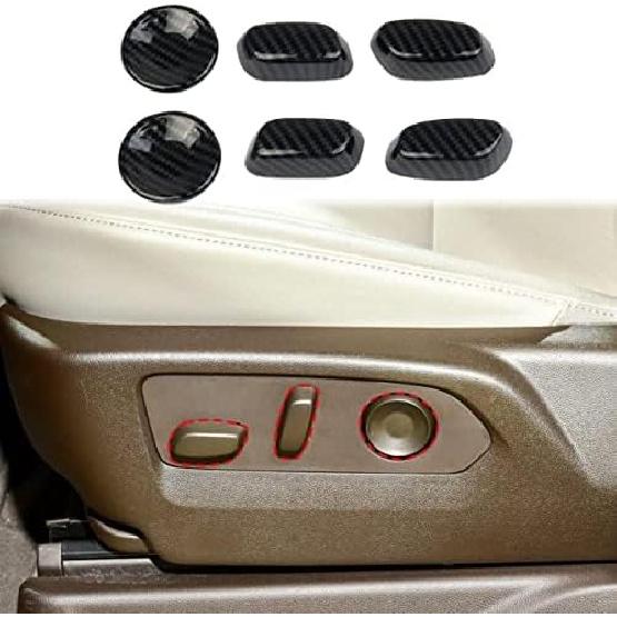 Carbon Fiber Seat Adjustment Button Cover Trim for 2022-2026 Chevy Silverado/GMC Sierra for 2021-2026 Tahoe/Suburban/Yukon
Carbon Fiber Seat Adjustment Button Cover Trim for 2022-2026 Chevy Silverado/GMC Sierra for 2021-2026 Tahoe/Suburban/Yukon